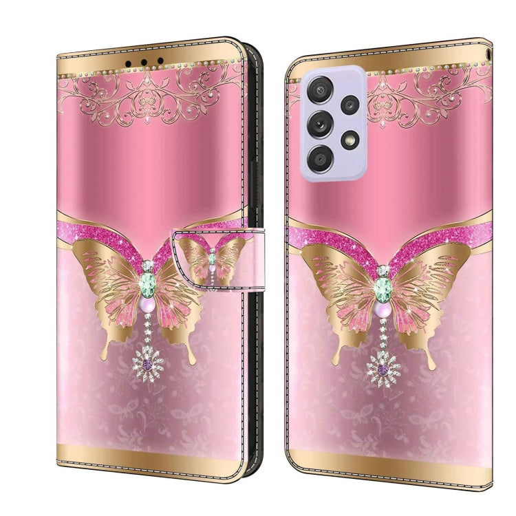 Crystal 3D Shockproof Protective Leather Phone Case