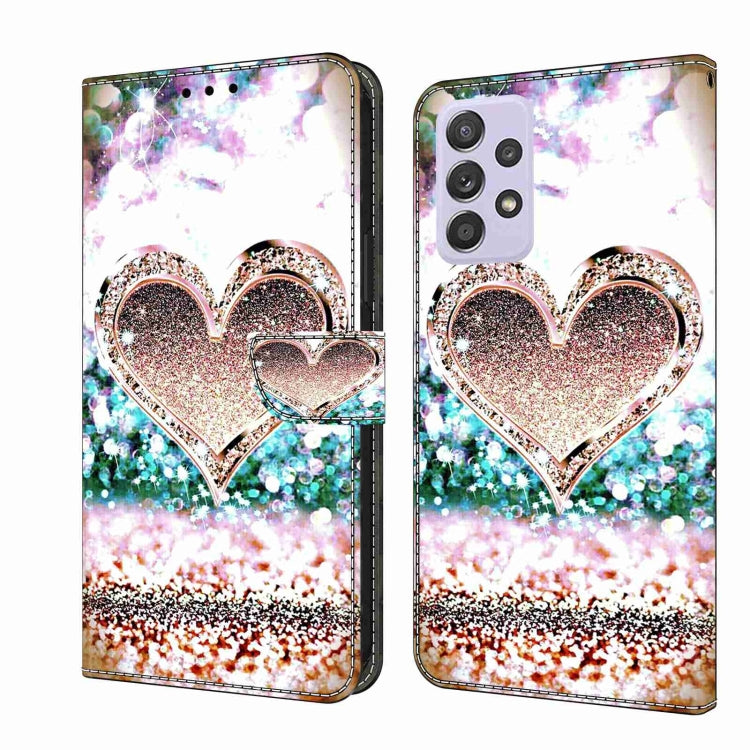 Crystal 3D Shockproof Protective Leather Phone Case