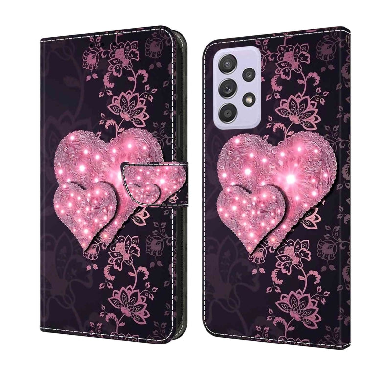 Crystal 3D Shockproof Protective Leather Phone Case