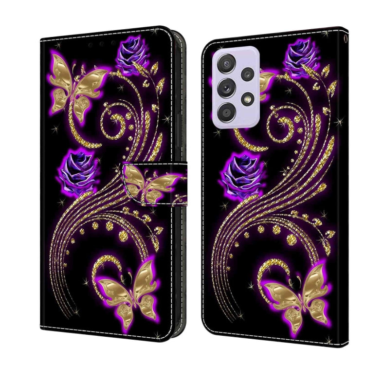 Crystal 3D Shockproof Protective Leather Phone Case