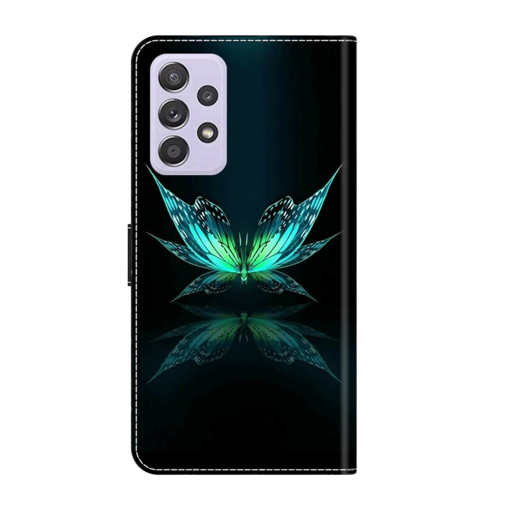 Crystal 3D Shockproof Protective Leather Phone Case, For Samsung Galaxy A53