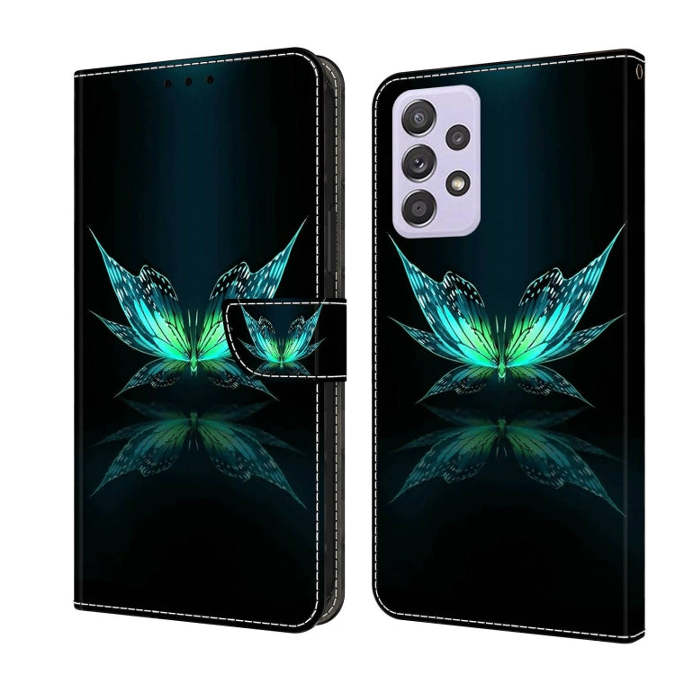 Crystal 3D Shockproof Protective Leather Phone Case, For Samsung Galaxy A53