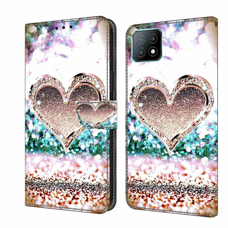 Crystal 3D Shockproof Protective Leather Phone Case