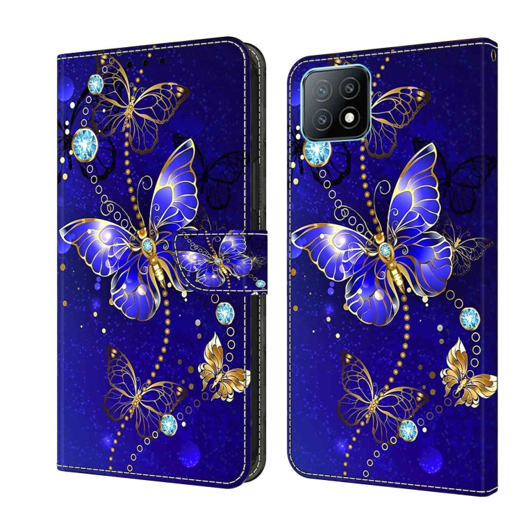 Crystal 3D Shockproof Protective Leather Phone Case, For Samsung Galaxy A53
