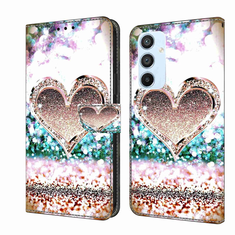 Crystal 3D Shockproof Protective Leather Phone Case