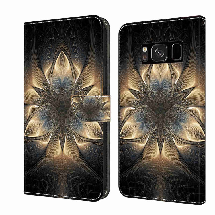 Crystal 3D Shockproof Protective Leather Phone Case