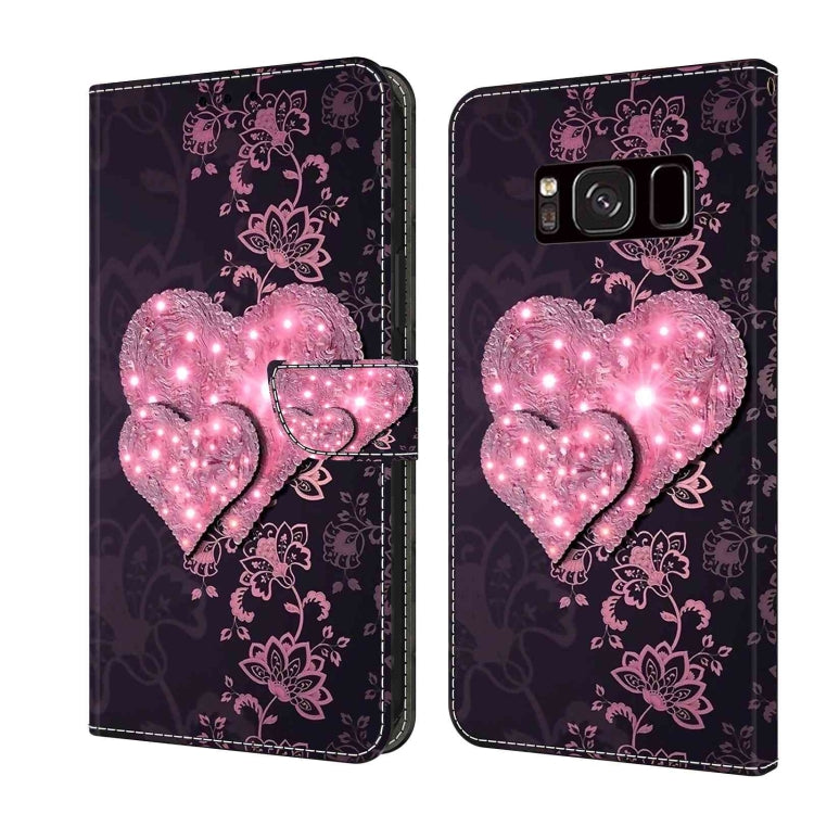 Crystal 3D Shockproof Protective Leather Phone Case