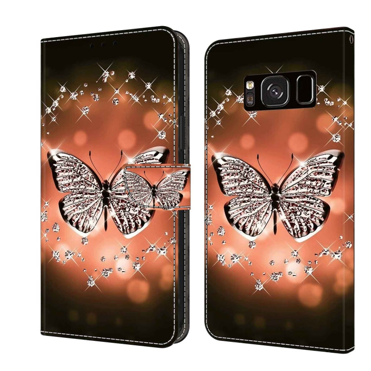 Crystal 3D Shockproof Protective Leather Phone Case