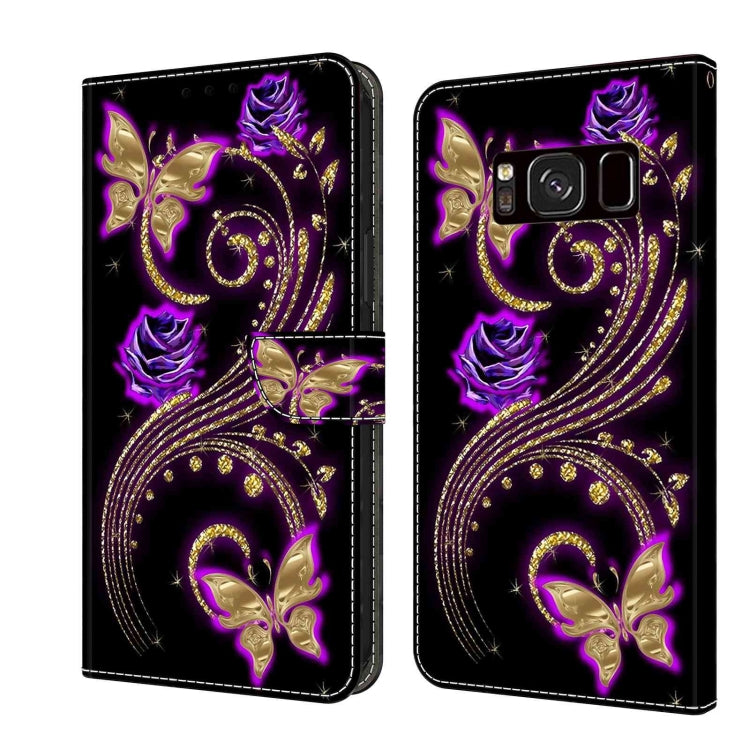Crystal 3D Shockproof Protective Leather Phone Case