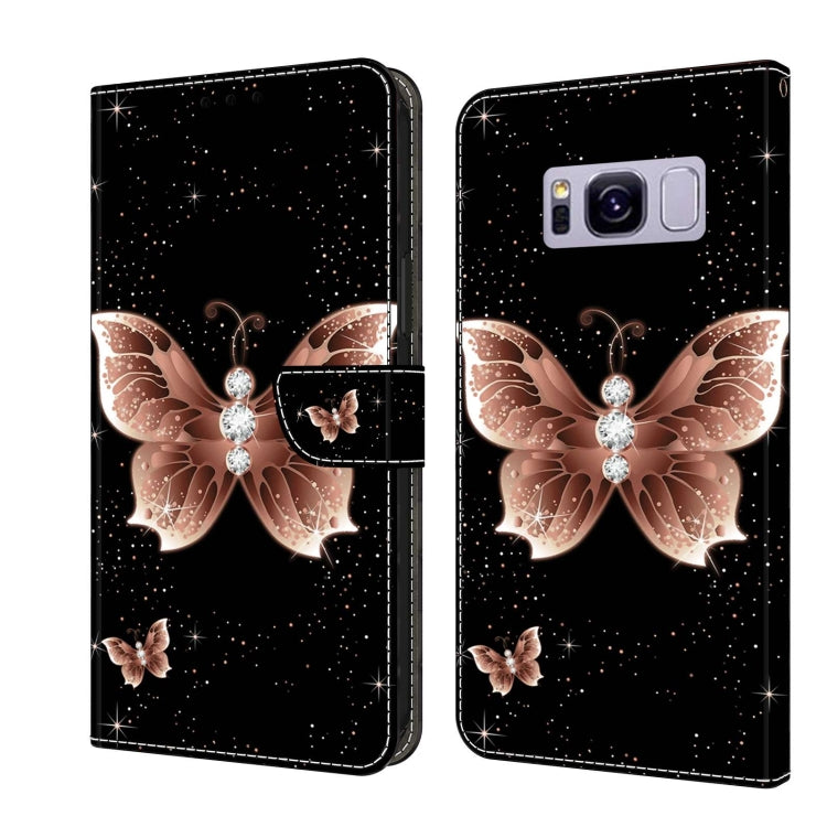 Crystal 3D Shockproof Protective Leather Phone Case