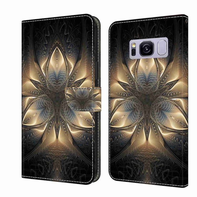 Crystal 3D Shockproof Protective Leather Phone Case