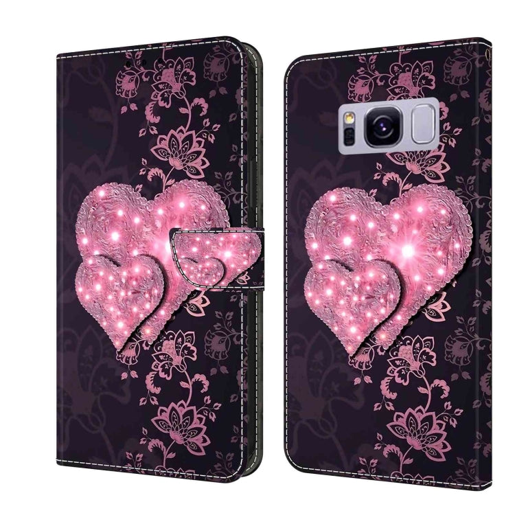 Crystal 3D Shockproof Protective Leather Phone Case