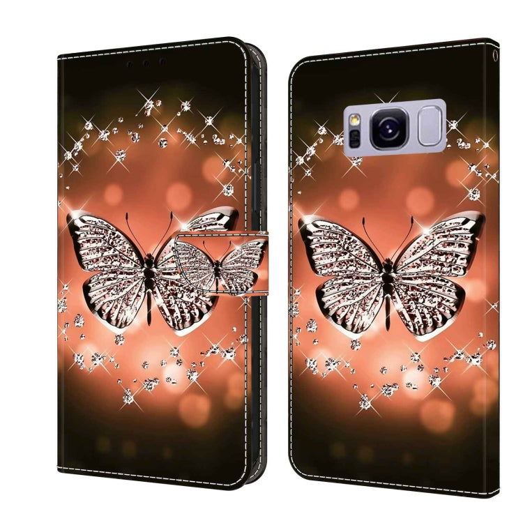 Crystal 3D Shockproof Protective Leather Phone Case