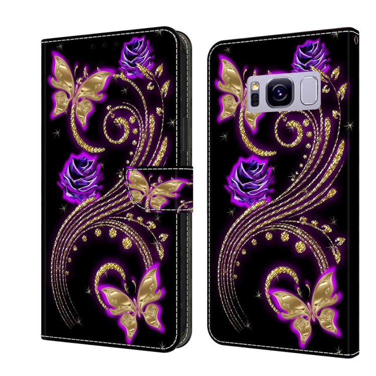 Crystal 3D Shockproof Protective Leather Phone Case
