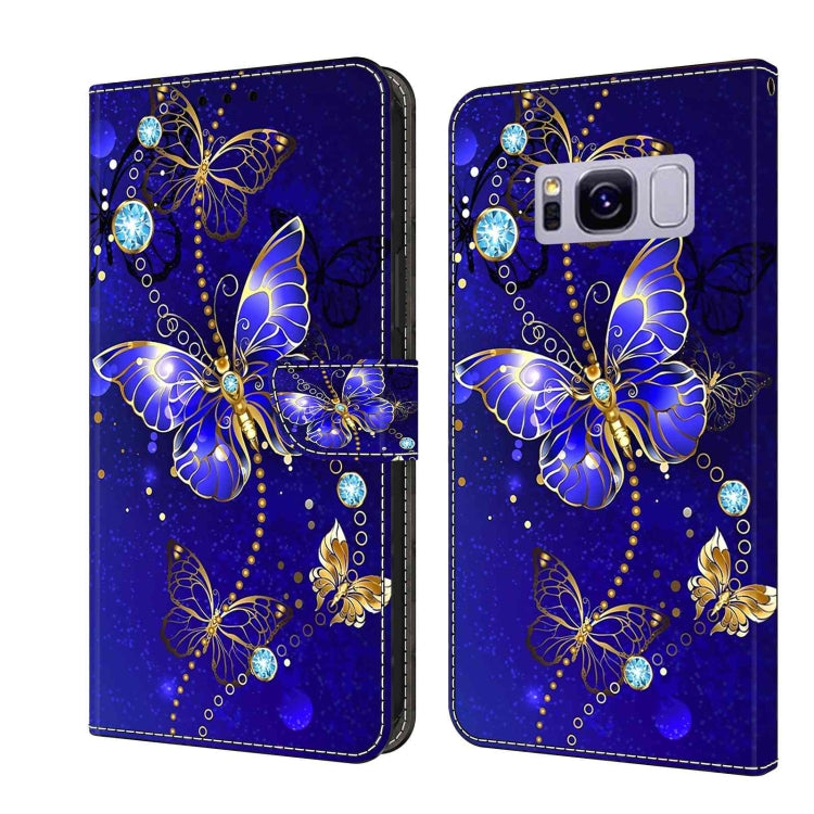 Crystal 3D Shockproof Protective Leather Phone Case