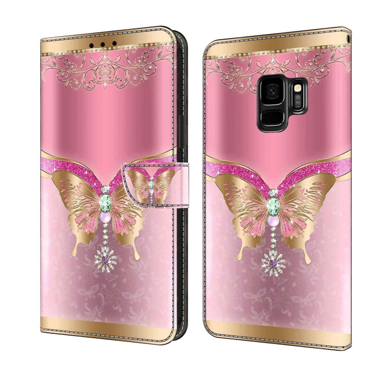 Crystal 3D Shockproof Protective Leather Phone Case