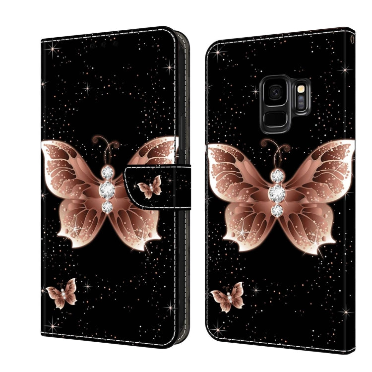 Crystal 3D Shockproof Protective Leather Phone Case