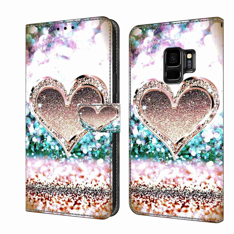 Crystal 3D Shockproof Protective Leather Phone Case