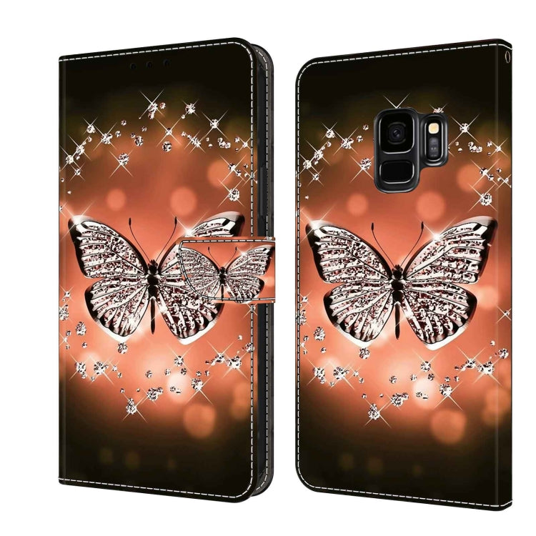 Crystal 3D Shockproof Protective Leather Phone Case