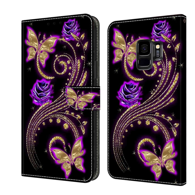 Crystal 3D Shockproof Protective Leather Phone Case