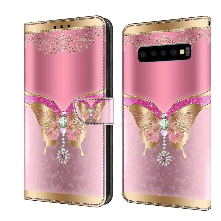 Crystal 3D Shockproof Protective Leather Phone Case