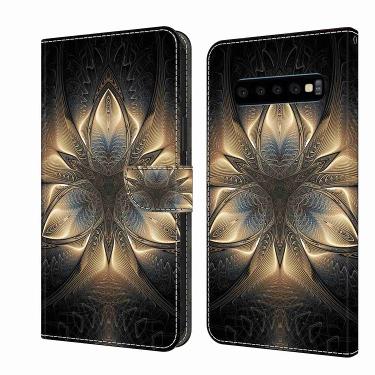 Crystal 3D Shockproof Protective Leather Phone Case