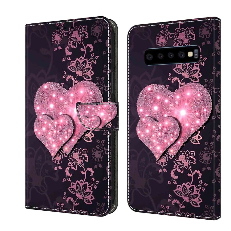 Crystal 3D Shockproof Protective Leather Phone Case