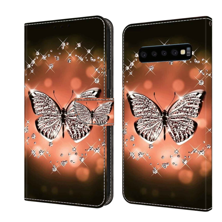 Crystal 3D Shockproof Protective Leather Phone Case