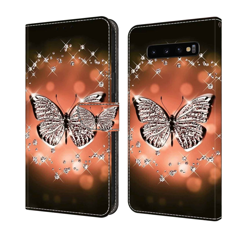 Crystal 3D Shockproof Protective Leather Phone Case