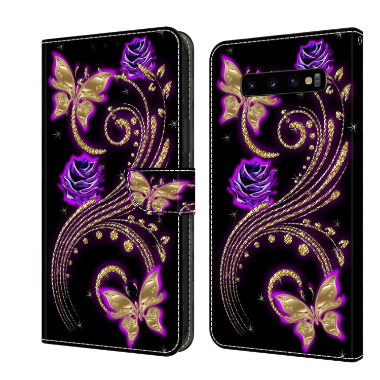 Crystal 3D Shockproof Protective Leather Phone Case