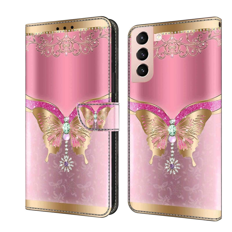 Crystal 3D Shockproof Protective Leather Phone Case