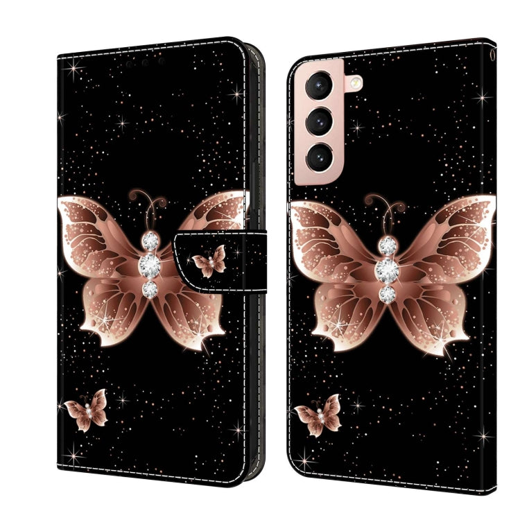 Crystal 3D Shockproof Protective Leather Phone Case