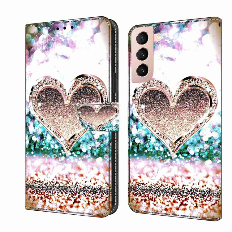 Crystal 3D Shockproof Protective Leather Phone Case