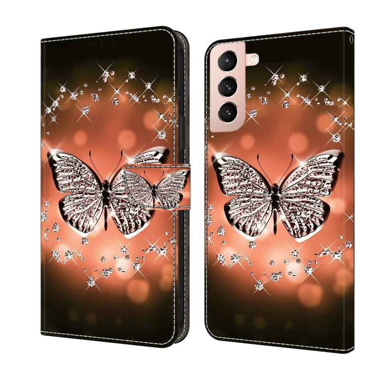 Crystal 3D Shockproof Protective Leather Phone Case