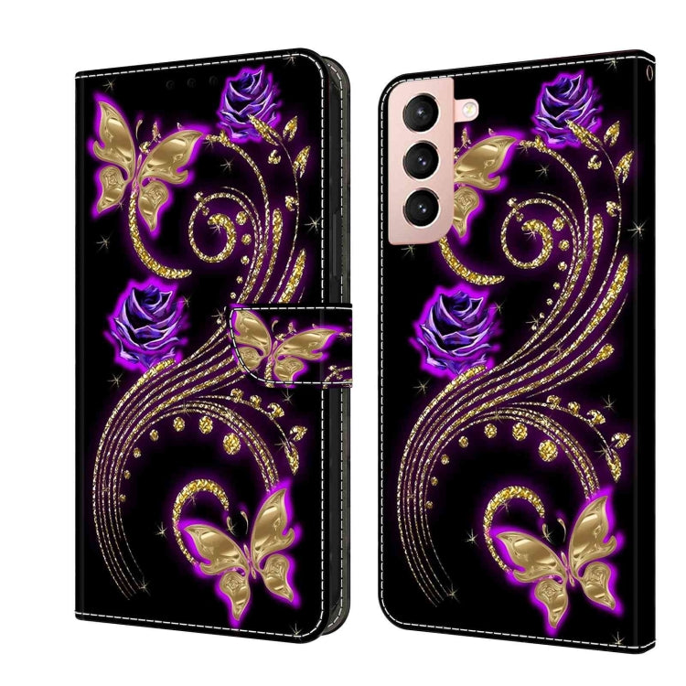 Crystal 3D Shockproof Protective Leather Phone Case
