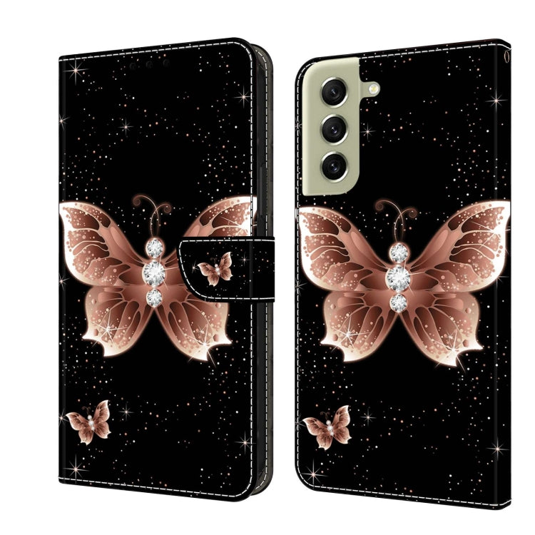 Crystal 3D Shockproof Protective Leather Phone Case