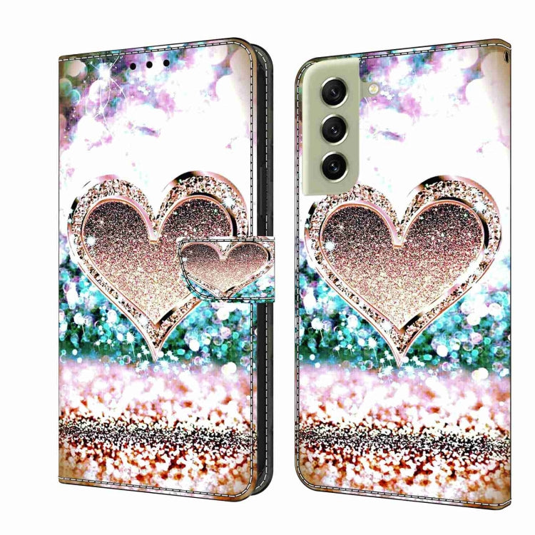 Crystal 3D Shockproof Protective Leather Phone Case