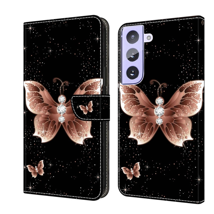 Crystal 3D Shockproof Protective Leather Phone Case