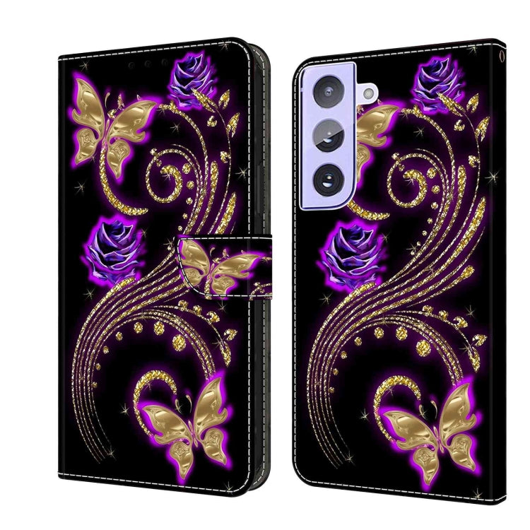Crystal 3D Shockproof Protective Leather Phone Case