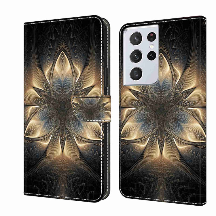 Crystal 3D Shockproof Protective Leather Phone Case