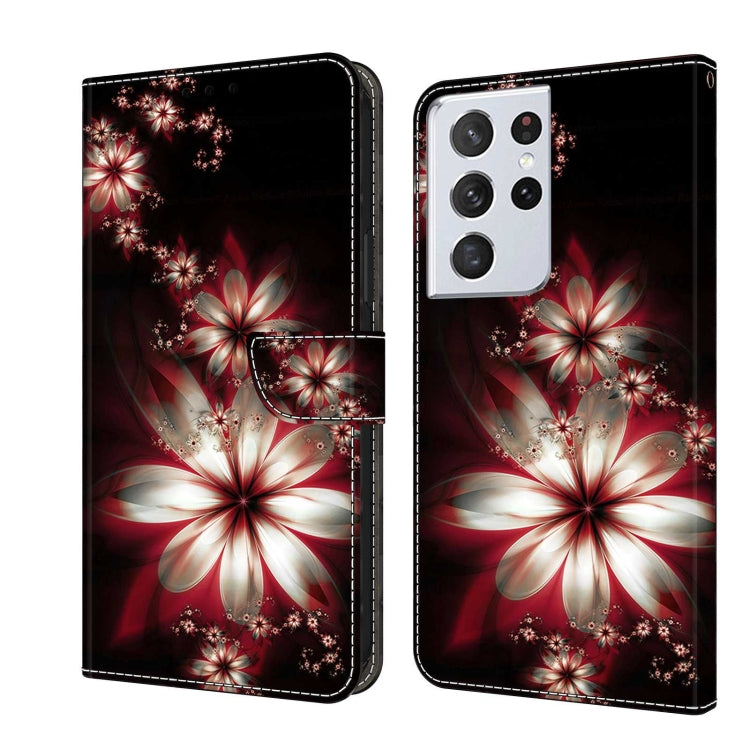 Crystal 3D Shockproof Protective Leather Phone Case