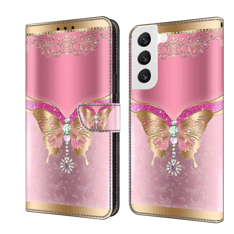 Crystal 3D Shockproof Protective Leather Phone Case