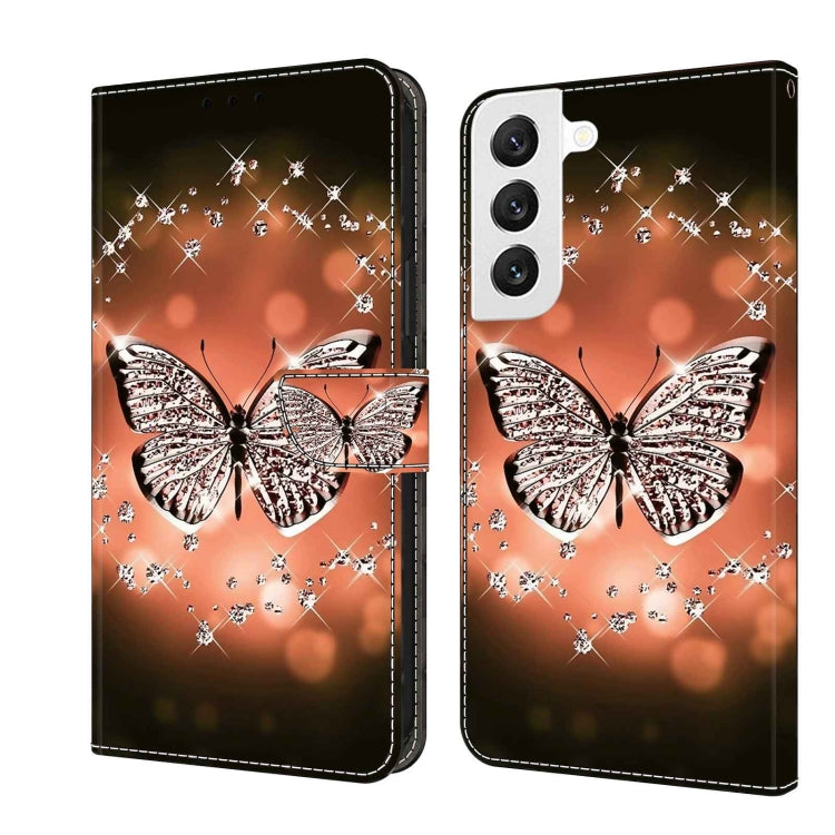 Crystal 3D Shockproof Protective Leather Phone Case