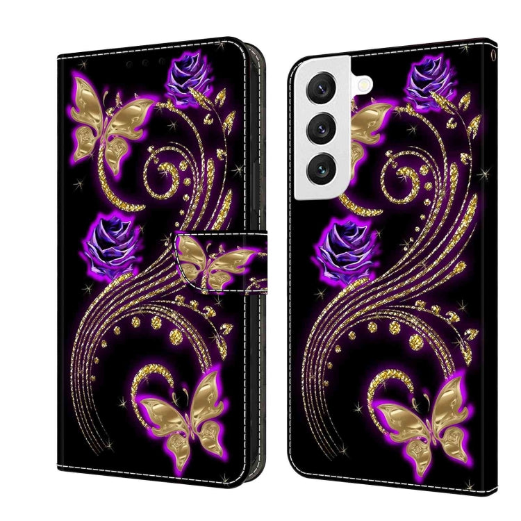 Crystal 3D Shockproof Protective Leather Phone Case