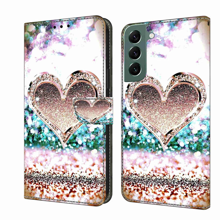 Crystal 3D Shockproof Protective Leather Phone Case