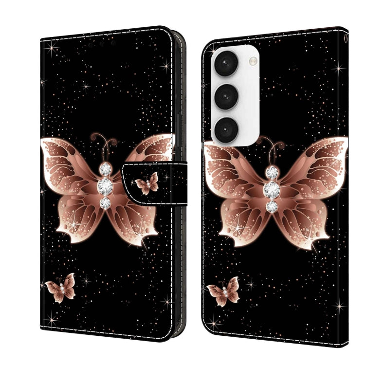 Crystal 3D Shockproof Protective Leather Phone Case