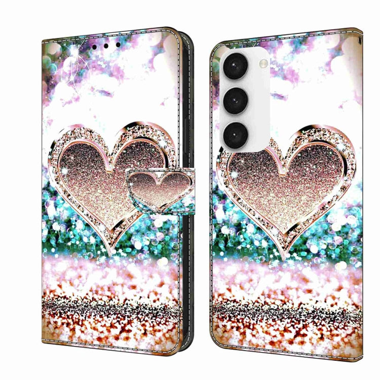 Crystal 3D Shockproof Protective Leather Phone Case