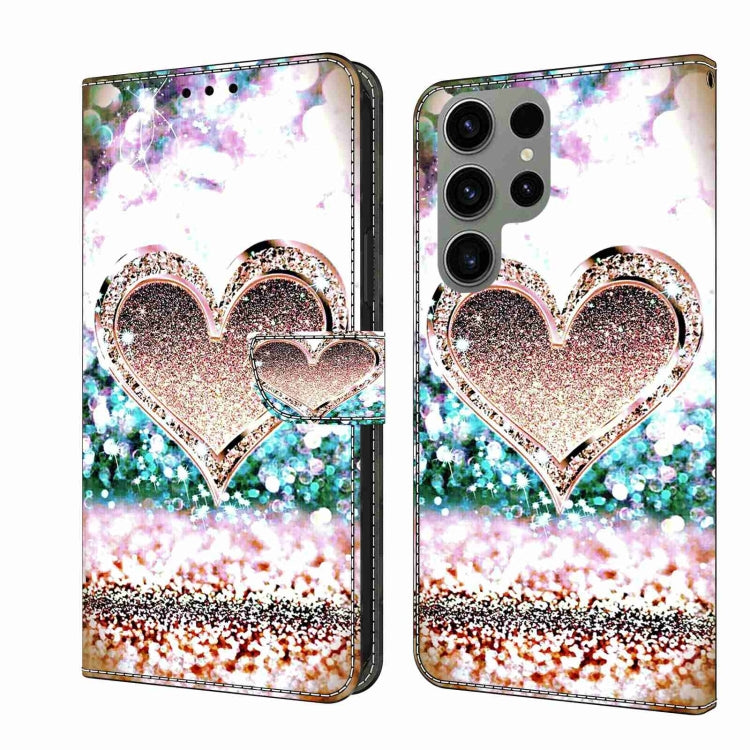 Crystal 3D Shockproof Protective Leather Phone Case