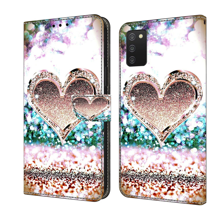 Crystal 3D Shockproof Protective Leather Phone Case
