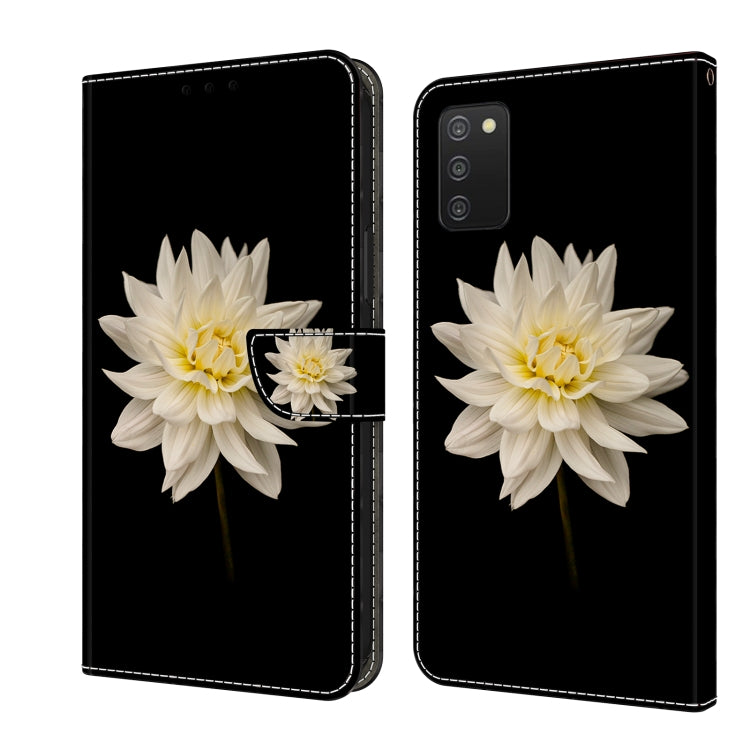 Crystal 3D Shockproof Protective Leather Phone Case, For Samsung Galaxy A03s